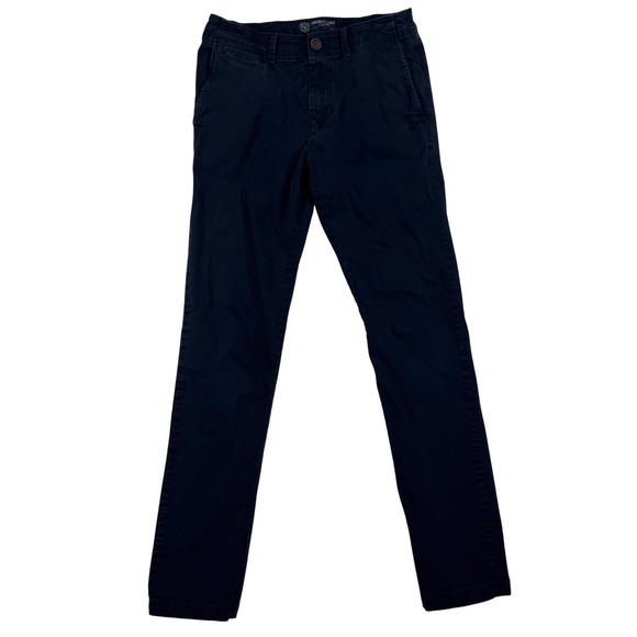 American Eagle Outfitters Other - American Eagle Active Flex Skinny Chino‎ Pants Mens 29(30)x34(32) Blue Stretch